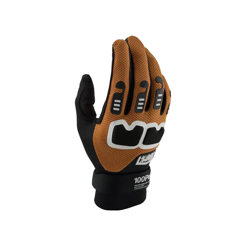 Balfes Bikes 100% Langdale Full Finger Gloves in Black/Tan | Free postage over £30, £10 off first order, price match & 0% finance.