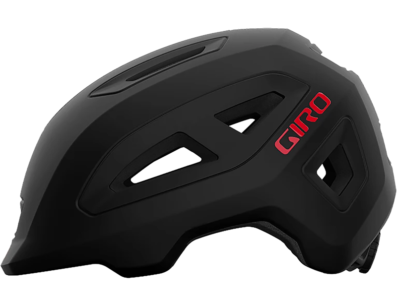 Giro Scamp II Youth Helmet in Matte Black-1