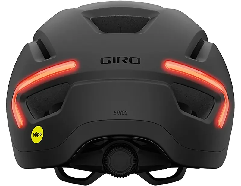 EX DISPLAY Giro Ethos MIPS LED Shield Helmet Large 59-62.5 cm in Matte Black-3