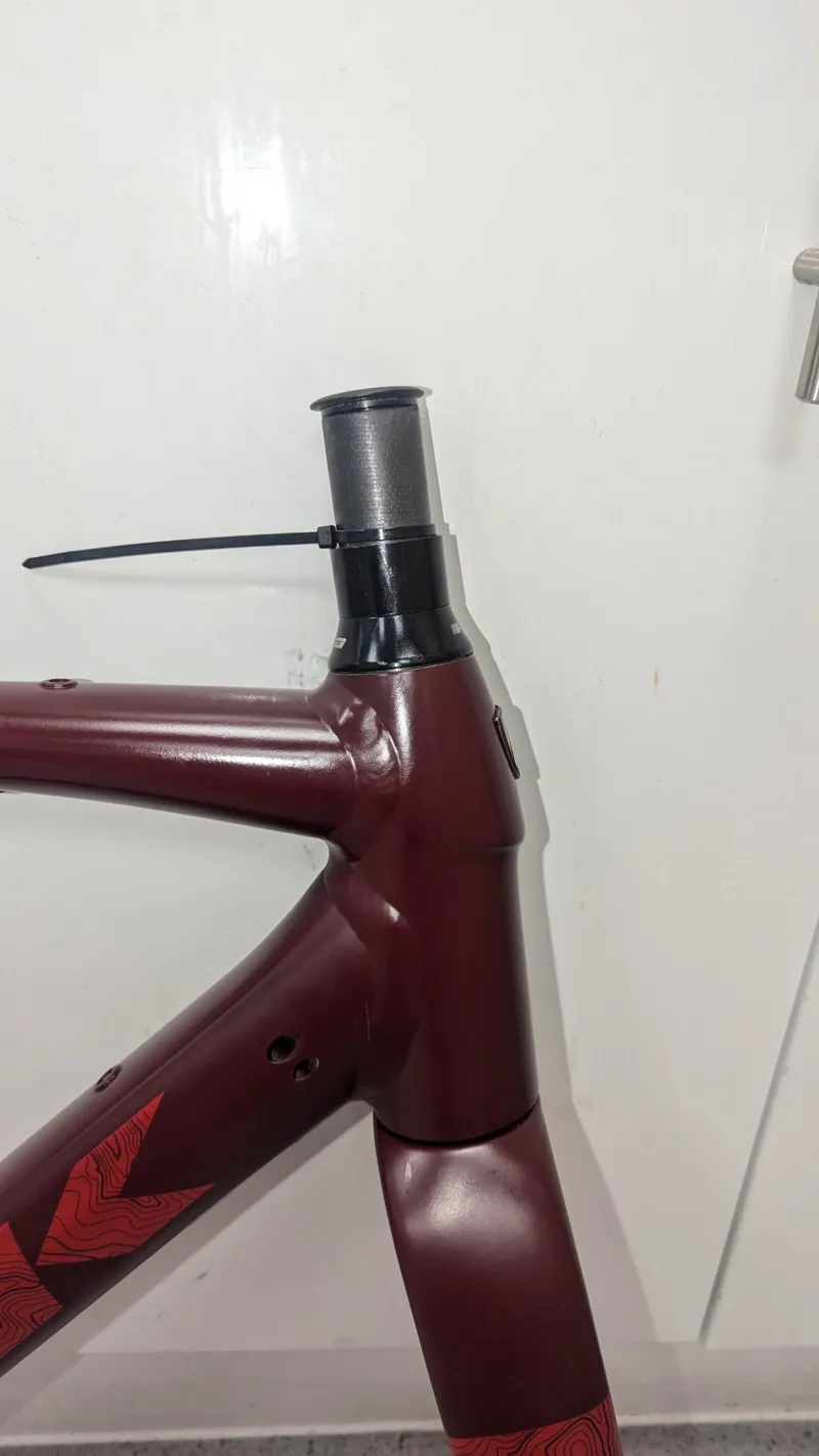 EX DISPLAY Trek Checkpoint ALR Frameset 56cm 2024 in Cobra Blood-1