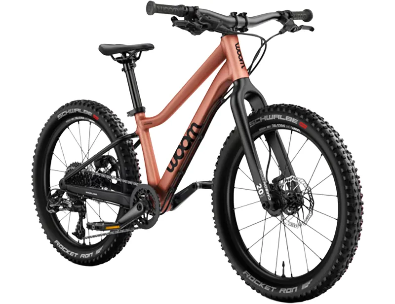 Woom Off 4 20in Kids Mountain Bike 2027 in Terra Coppa-1