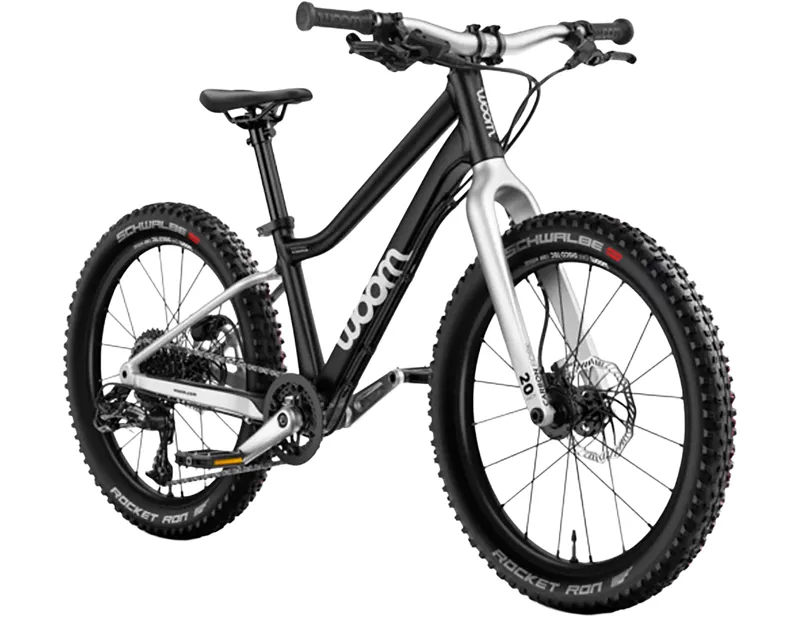Woom Off 4 20in Kids Mountain Bike 2027 in Black-1