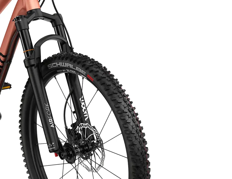 Woom Off Air 6 26in Kids Mountain Bike 2027 in Terra Coppa-8