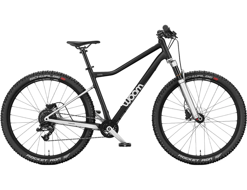 Woom Off Air 6 26in Kids Mountain Bike 2027 in Black