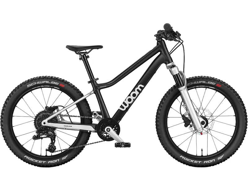Woom Off Air 4 20in Kids Mountain Bike 2027 in Black