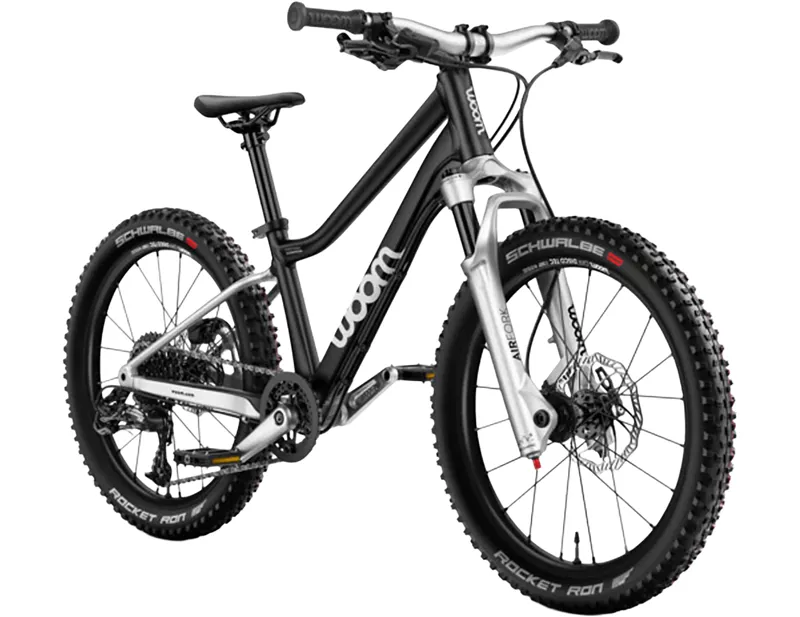Woom Off Air 4 20in Kids Mountain Bike 2027 in Black-1