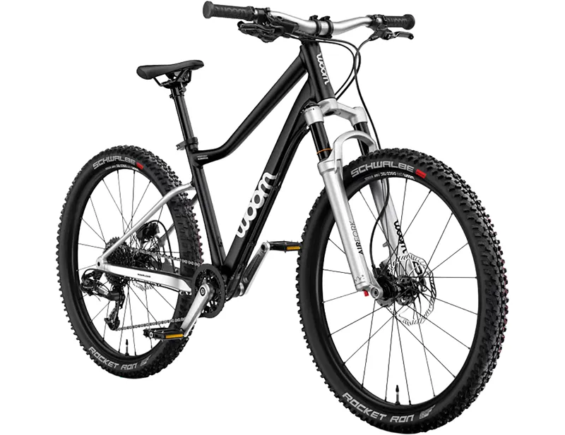 Woom Off Air 5 24in Kids Mountain Bike 2027 in Black-1