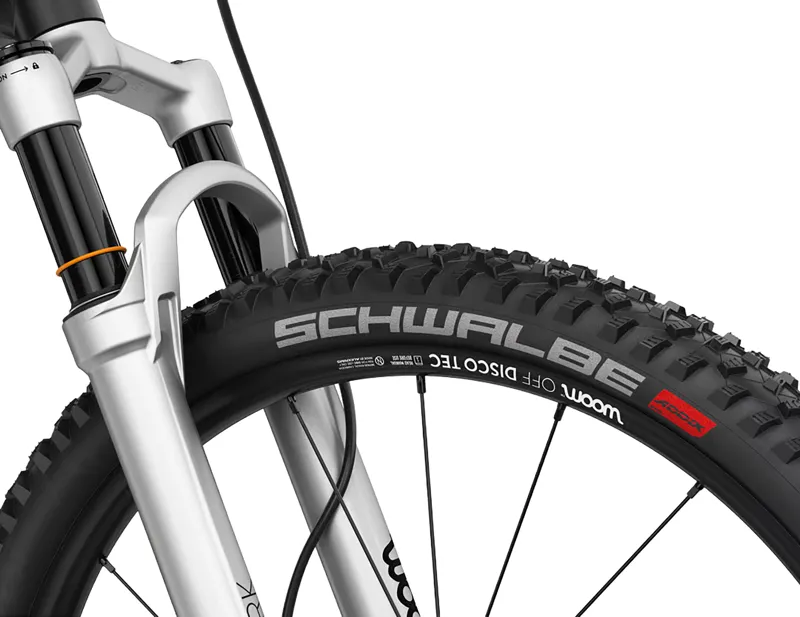 Woom Off Air 5 24in Kids Mountain Bike 2027 in Black-7