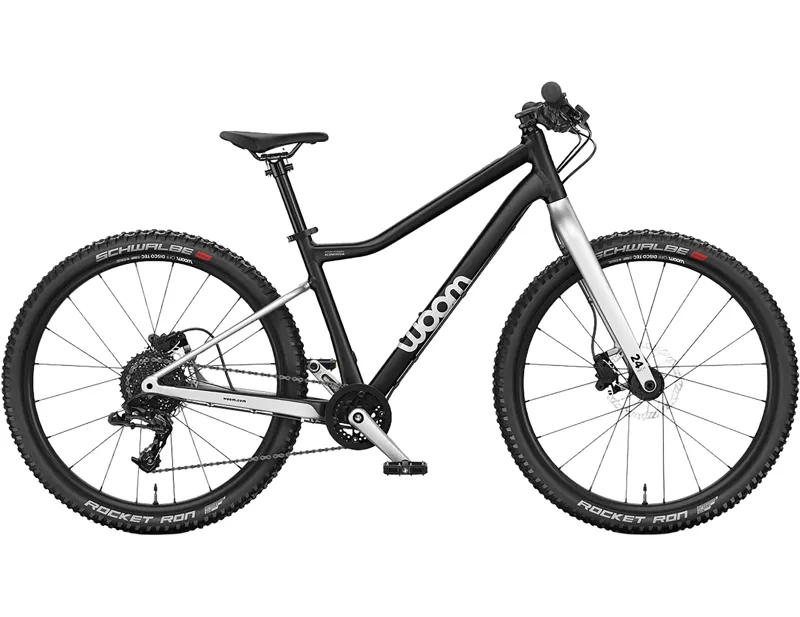 Woom Off 5 24in Kids Mountain Bike 2027 in Black