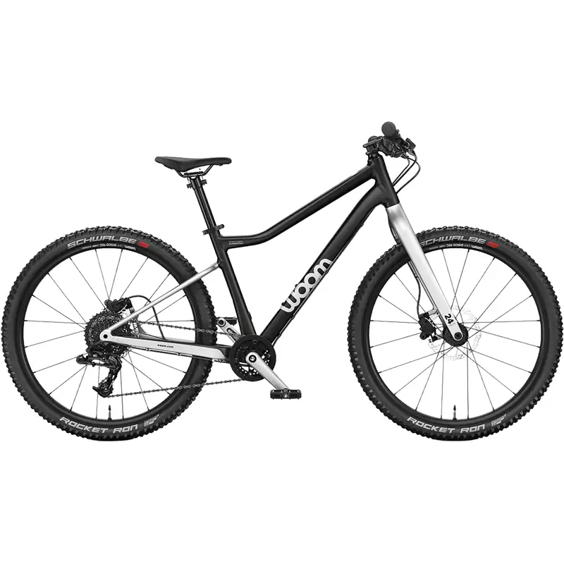 Balfes Bikes Woom Off 5 24in Kids Mountain Bike 2027 in Black | Free postage over £30, £10 off first order, price match & 0% finance.