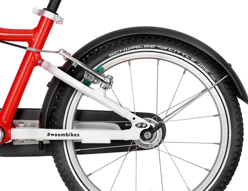 Woom SNAP Mudguards in Matt Black-1
