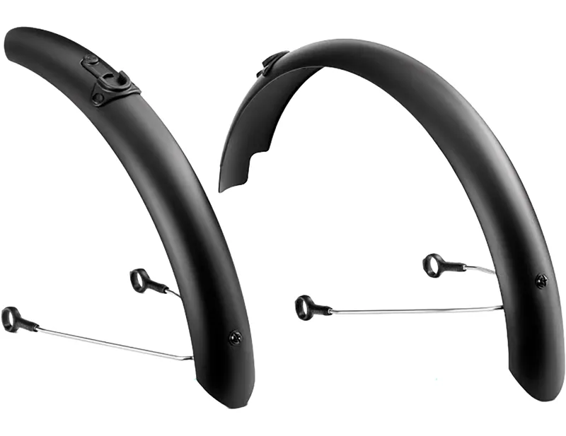 Woom SNAP Mudguards in Matt Black