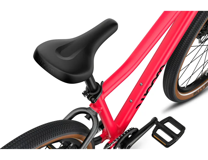 Woom Explore 4 Kids 20 inch Bike 2027 in neon pink-4