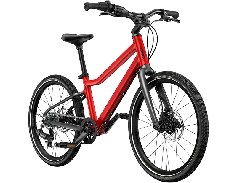Woom Explore 4 Kids 20 inch Bike 2027 in Woom red-2
