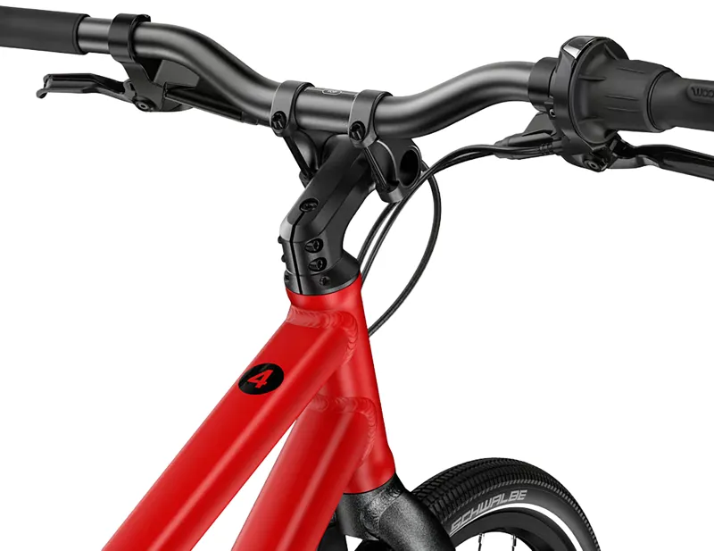 Woom Explore 4 Kids 20 inch Bike 2027 in Woom red-9