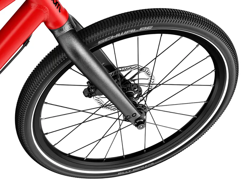 Woom Explore 4 Kids 20 inch Bike 2027 in Woom red-12