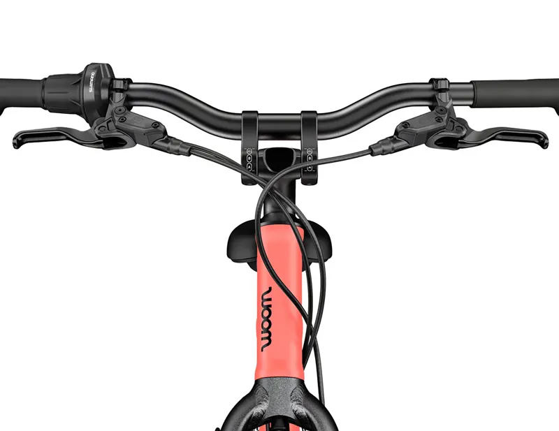 Woom Explore 4 Kids 20 inch Bike 2027 in neon coral-3