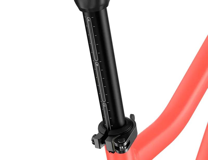 Woom Explore 4 Kids 20 inch Bike 2027 in neon coral-4