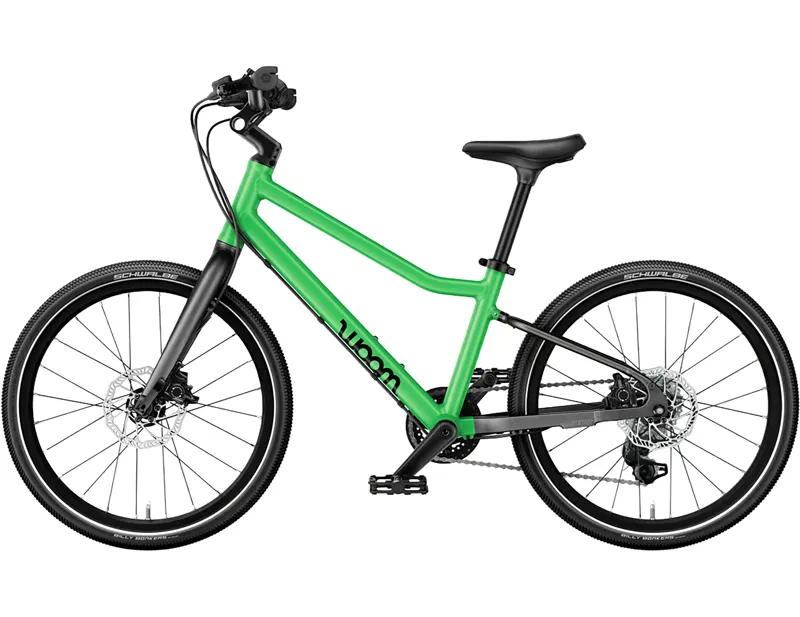 Woom Explore 4 Kids 20 inch Bike 2027 in jungle green-1