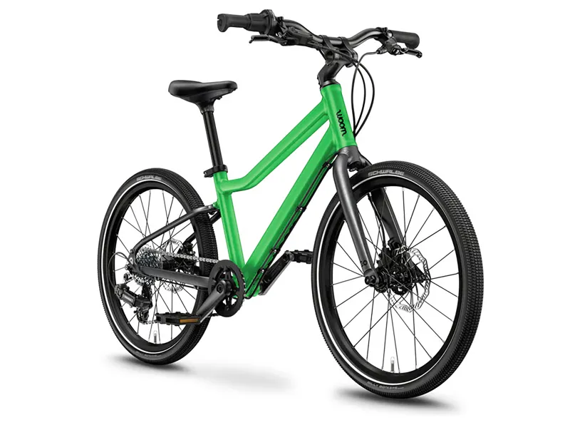 Woom Explore 4 Kids 20 inch Bike 2027 in jungle green-2
