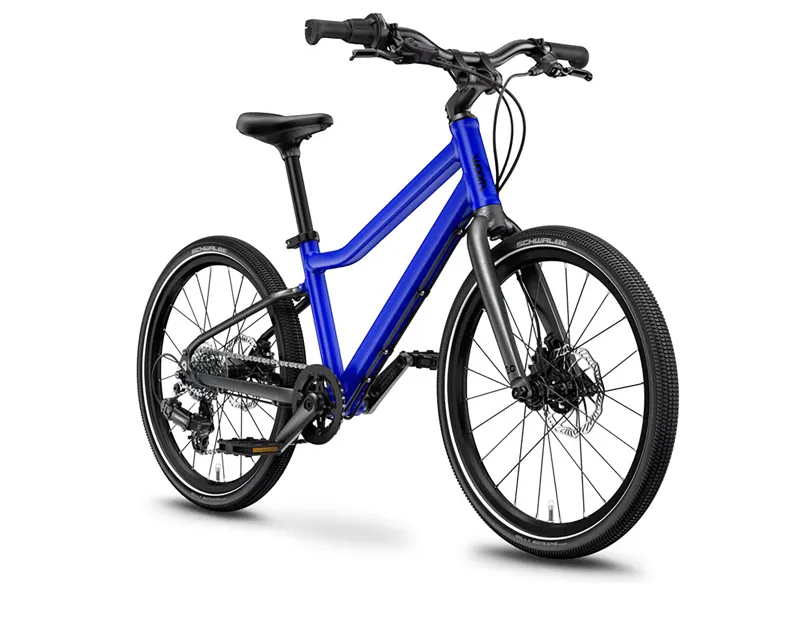 Woom Explore 4 Kids 20 inch Bike 2027 in magnetic blue-2