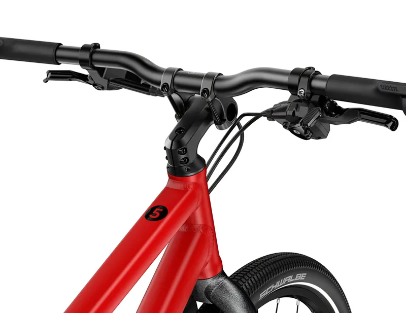 Woom Explore 5 Kids 24 inch Bike 2027 in Woom red-3