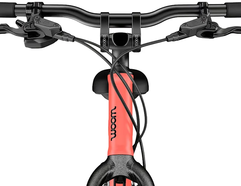 Woom Explore 5 Kids 24 inch Bike 2027 in neon coral-3