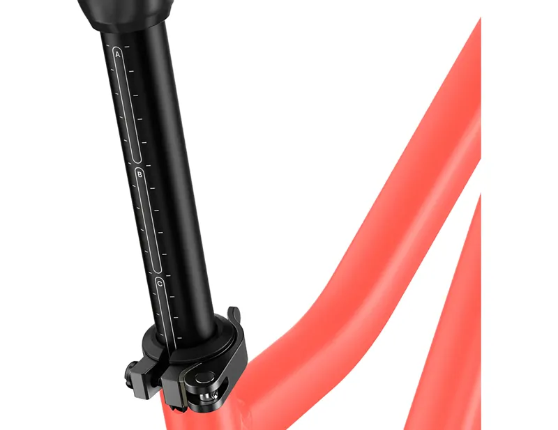 Woom Explore 5 Kids 24 inch Bike 2027 in neon coral-5