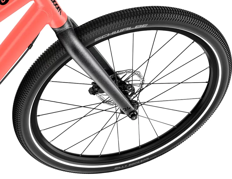 Woom Explore 5 Kids 24 inch Bike 2027 in neon coral-10