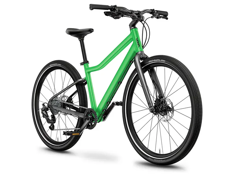 Woom Explore 5 Kids 24 inch Bike 2027 in jungle green-2