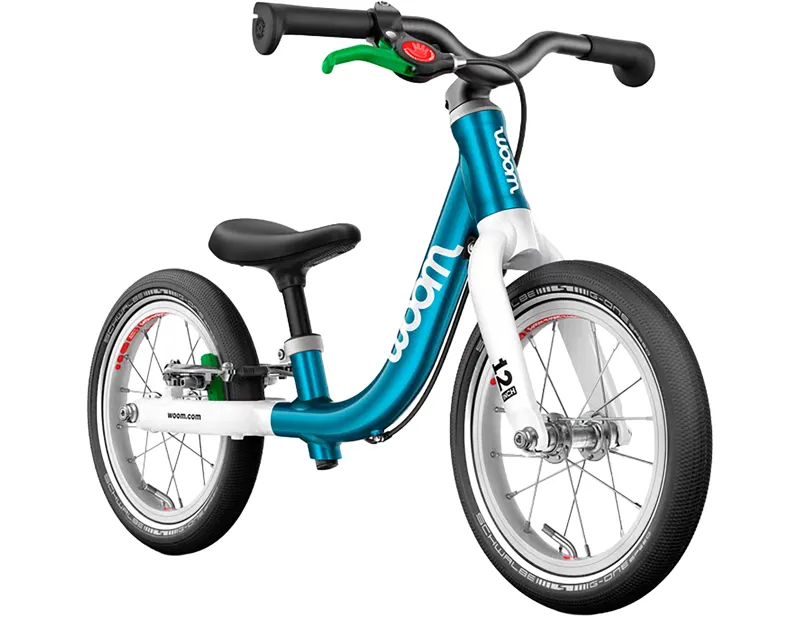 woom GO 1 12in Balance Bike 2027 in Metallic Blue-1