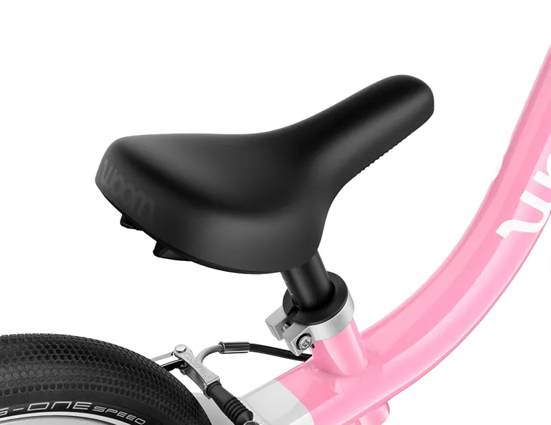 woom GO 1 12in Balance Bike 2027 in Powder Pink-3