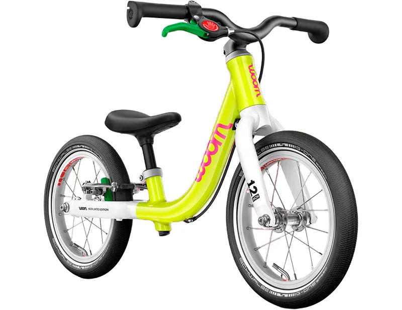 woom GO 1 12in Balance Bike 2027 in Neon Lime-1