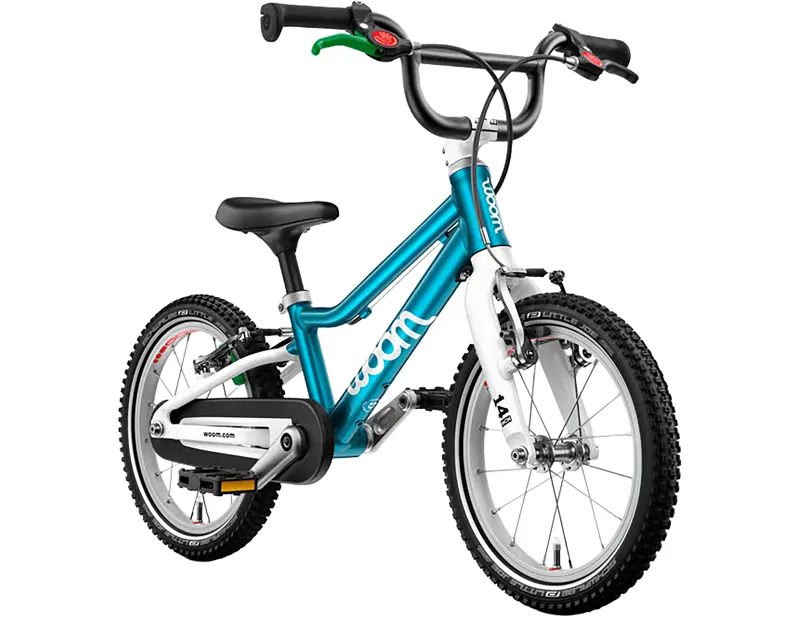 woom GO 2 14in Kids Bike 2027 in Metallic Blue-1