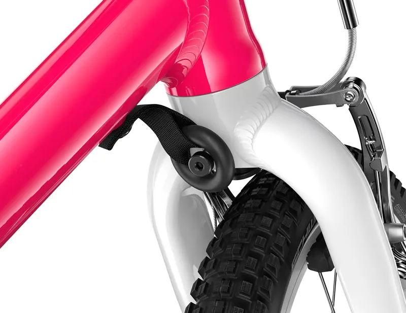 Woom Go 2 14in Kids Bike 2027 in Hot Pink-7