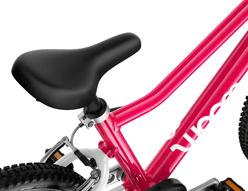 Woom Go 2 14in Kids Bike 2027 in Hot Pink-4