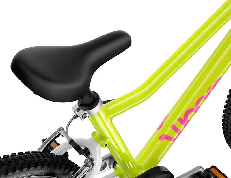 woom GO 2 14in Kids Bike 2027 in Neon Lime-4