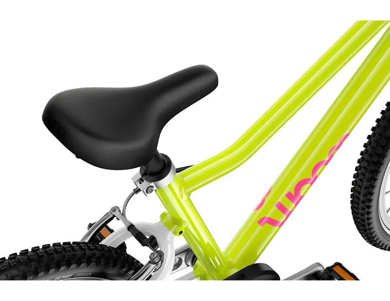 woom GO 2 14in Kids Bike 2027 in Neon Lime-8
