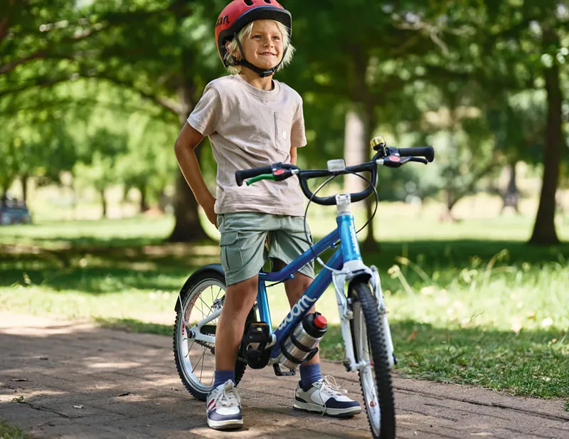 woom GO 3 16in Kids Bike 2027 in Metallic Turquoise-11