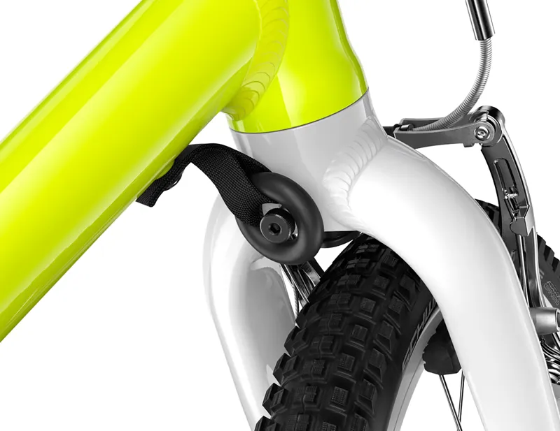 woom GO 3 16in Kids Bike 2027 in Neon Lime-9