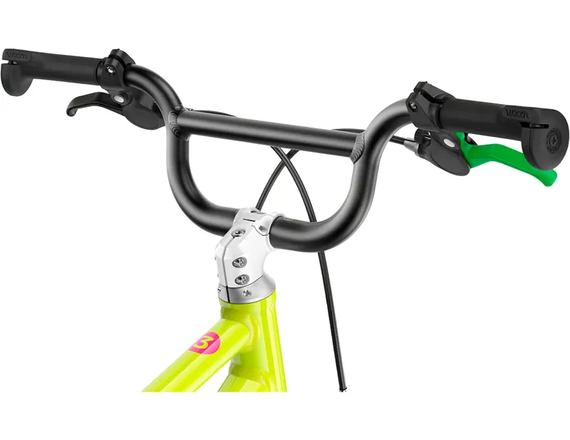 woom GO 3 16in Kids Bike 2027 in Neon Lime-2