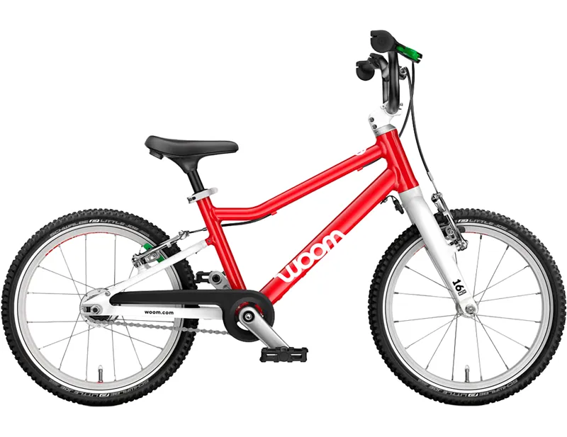 woom GO 3 AUTOMAGIC 16in Kids Bike 2027 in woom Red