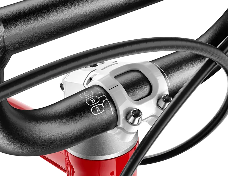 woom GO 3 AUTOMAGIC 16in Kids Bike 2027 in woom Red-6