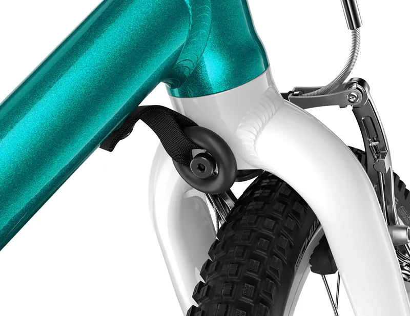 woom GO 3 AUTOMAGIC 16in Kids Bike 2027 in Metallic Turquoise-5