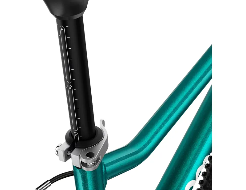 woom GO 3 AUTOMAGIC 16in Kids Bike 2027 in Metallic Turquoise-6