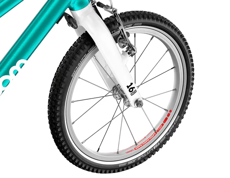 woom GO 3 AUTOMAGIC 16in Kids Bike 2027 in Metallic Turquoise-11