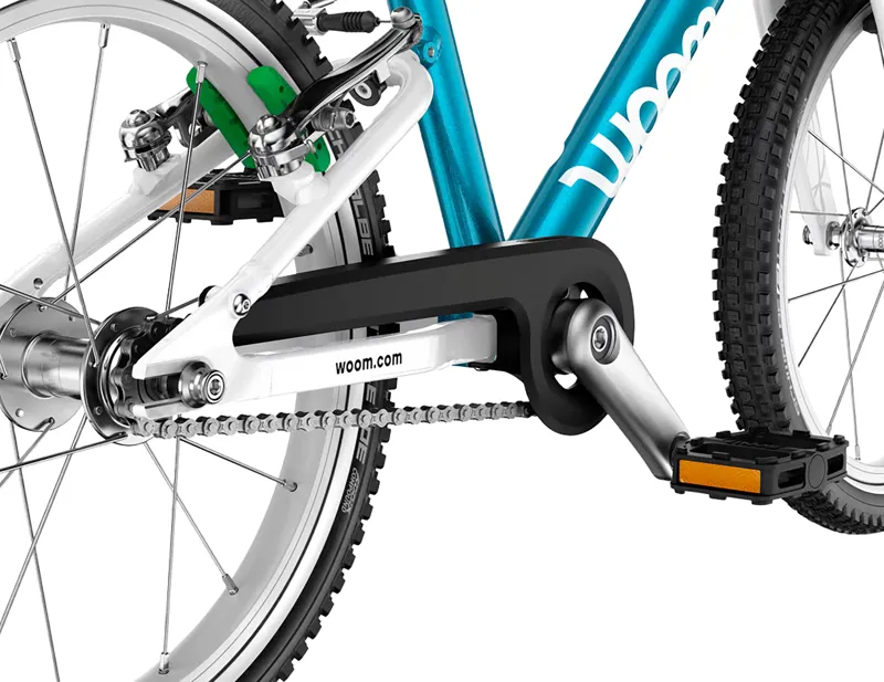 woom GO 3 AUTOMAGIC 16in Kids Bike 2027 in Metallic Blue-10