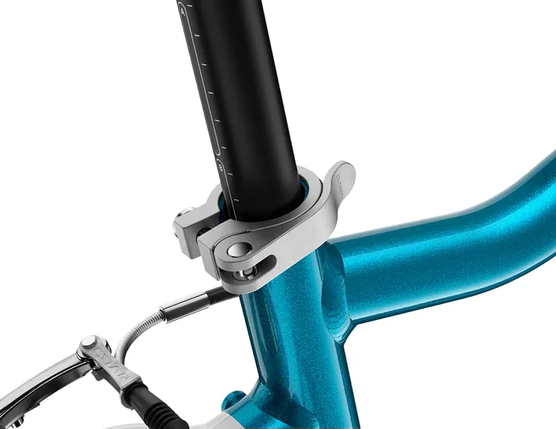 woom GO 3 AUTOMAGIC 16in Kids Bike 2027 in Metallic Blue-6