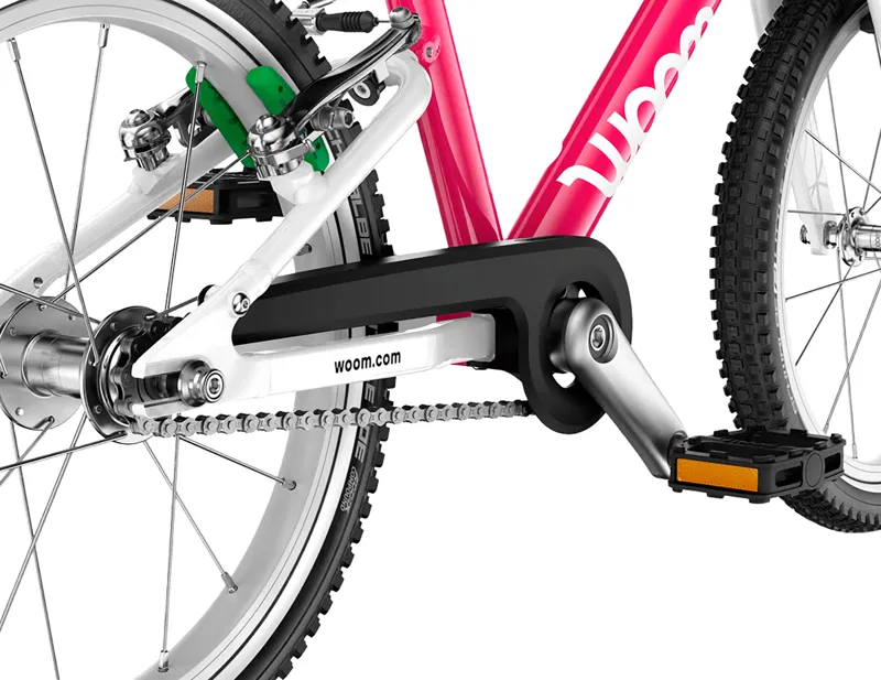 woom GO 3 AUTOMAGIC 16in Kids Bike 2027 in Hot Pink-11