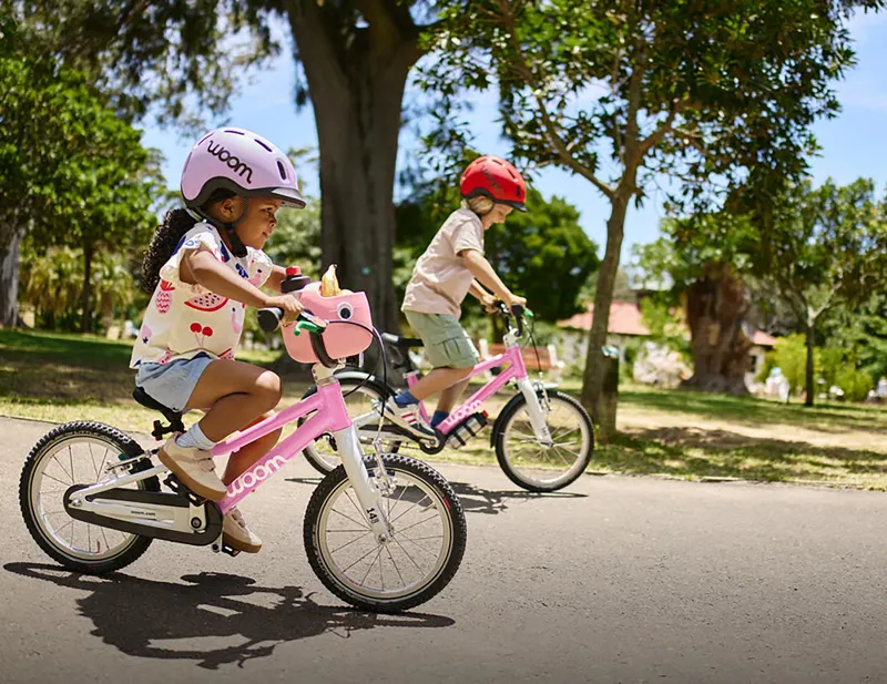 woom GO 3 AUTOMAGIC 16in Kids Bike 2027 in Powder Pink-13
